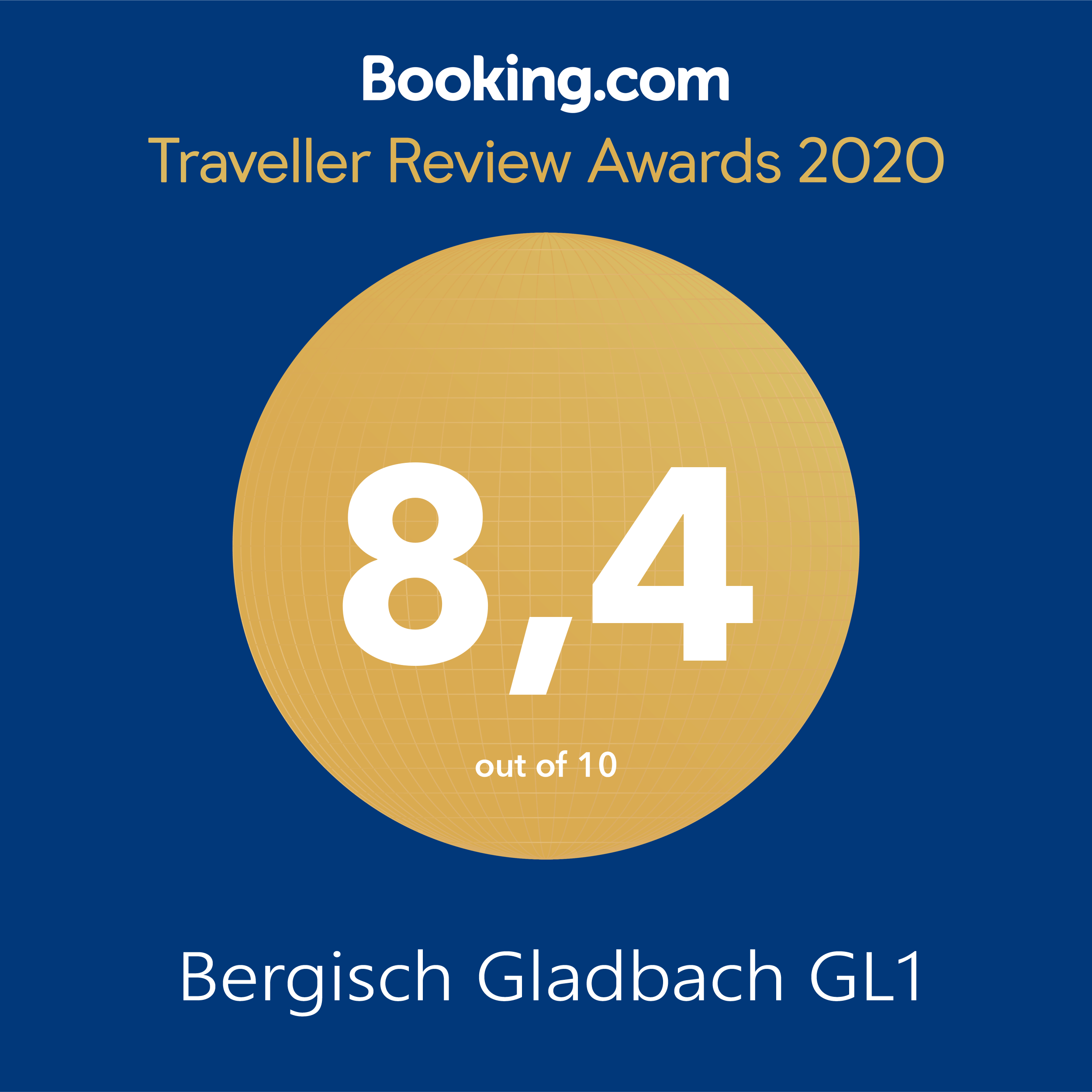Booking.vom Award 2020 GL1